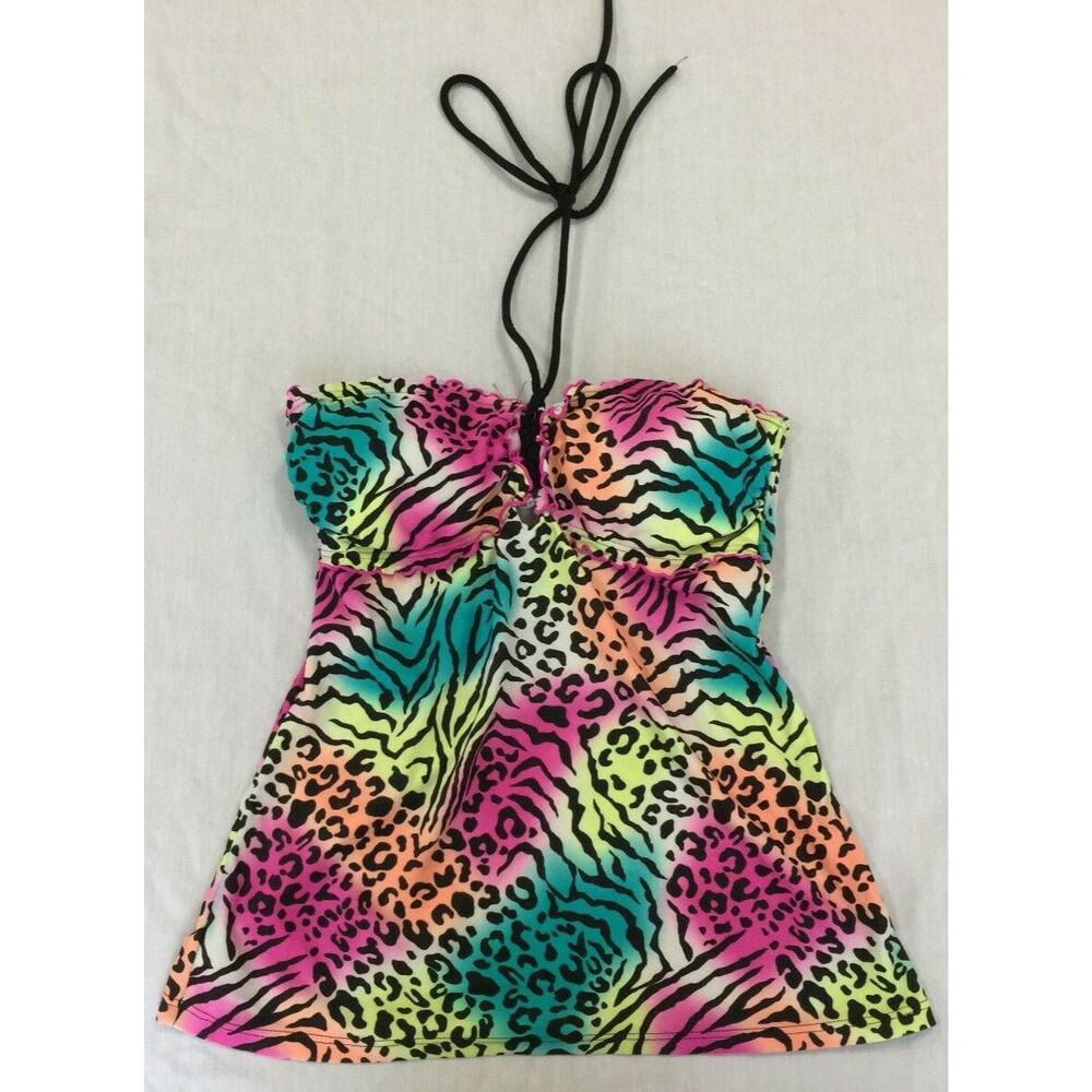 SINCE WOMENS SWIM TANKINI TOP SIZE M